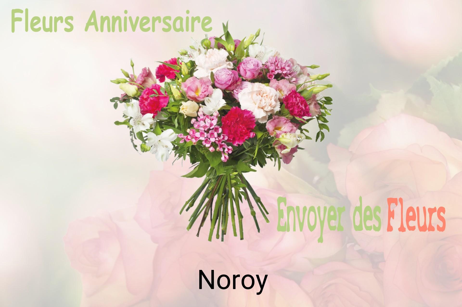 Bouquet de fleurs d’anniversaire livré à Noroy
